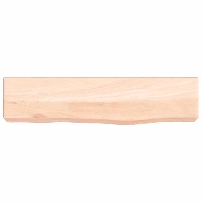 VidaXL Wall Shelf 40x10x6 Cm Solid Untreated Oak Wood 363502