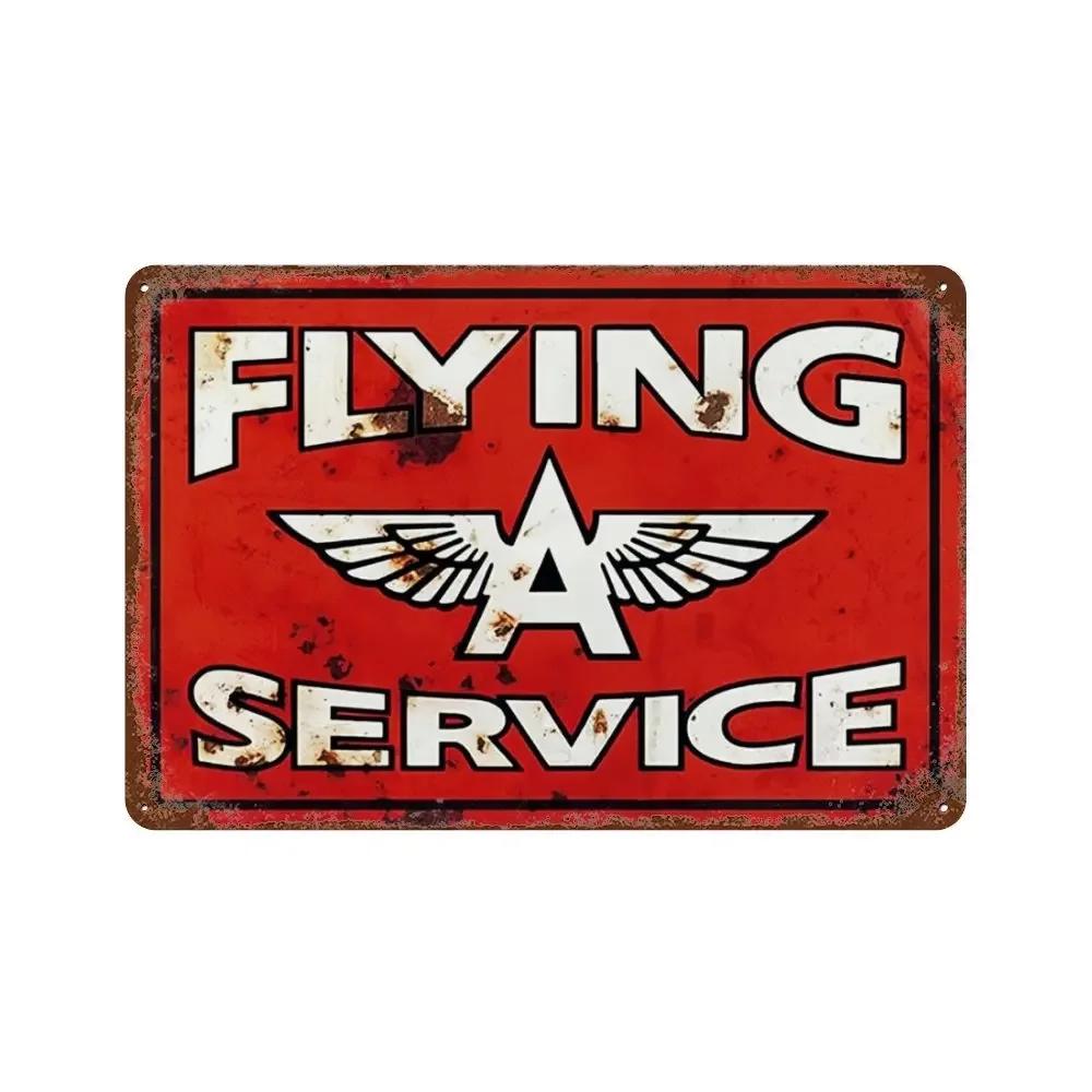 Car Gas Oil Sign Vintage Lubricant Metal Billboard Wall Plate Poster Decor Garage Auto Repair Shop Tin Sign Decorative Plaque