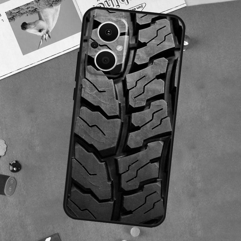 

Tire Tread Wheel For OPPO Reno 7 8 Lite 10 11 12 13 14 Pro 8T 11F 12F 13F 14F OPPO Find X8 X5 X6 X9 Pro Case OPPO Reno8 5G