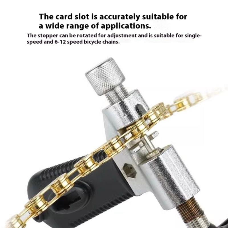 Multifunctional Bicycles Chain Splitter Cutter Bike Chain Cutter Breaker for Cyclists and Mechanics