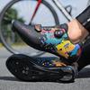 Zapatillas de Bicicleta de Montaña Unisex para Hombres y Mujeres, Tallas 36-46, con Suela Dura y Sistema de Bloqueo para Ciclismo Dinámico