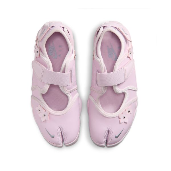 Nike Sandali Donna Air Rift Florette Lilla Sbiancato Grigio Lobo Viola Metallico-Argento IV5682-500