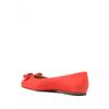 Salvatore Ferragamo Ferragamo Logo Plaque Ballerina Shoes Red