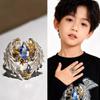 Angel Wings Ring Vintage Versatile Adjustable Open Ring Punk Hip Hop Jewelry