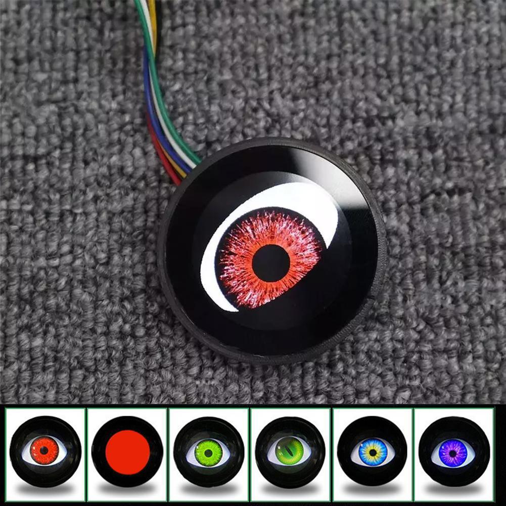2Inch Devil Eye LED Headlight Kit Car Dynamic Lights With Remote Control Eyes Retrofit Kits Headlight Assembly Auto Accessory
