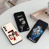 D-Cristiano Ronaldo Phone Case Black Silicone Soft For Samsung S25,S24,S21,S22,S23,S30,Ultra,S20,Plus,Fe,Lite