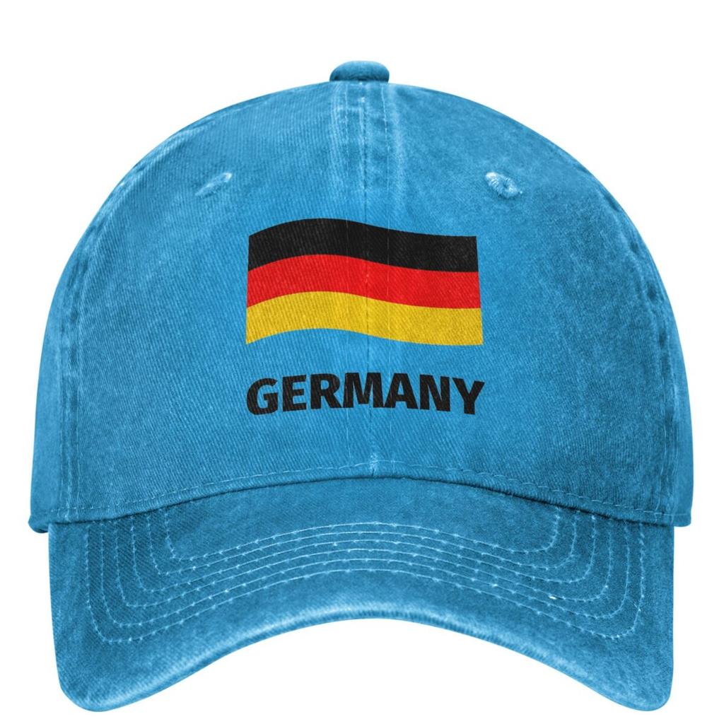 GerUnisexy Flag Baseball Cap GerUnisex Tennis Skate Breathable Trucker Hat Unisex Unisex Vintage Sun protection Snapback Cap
