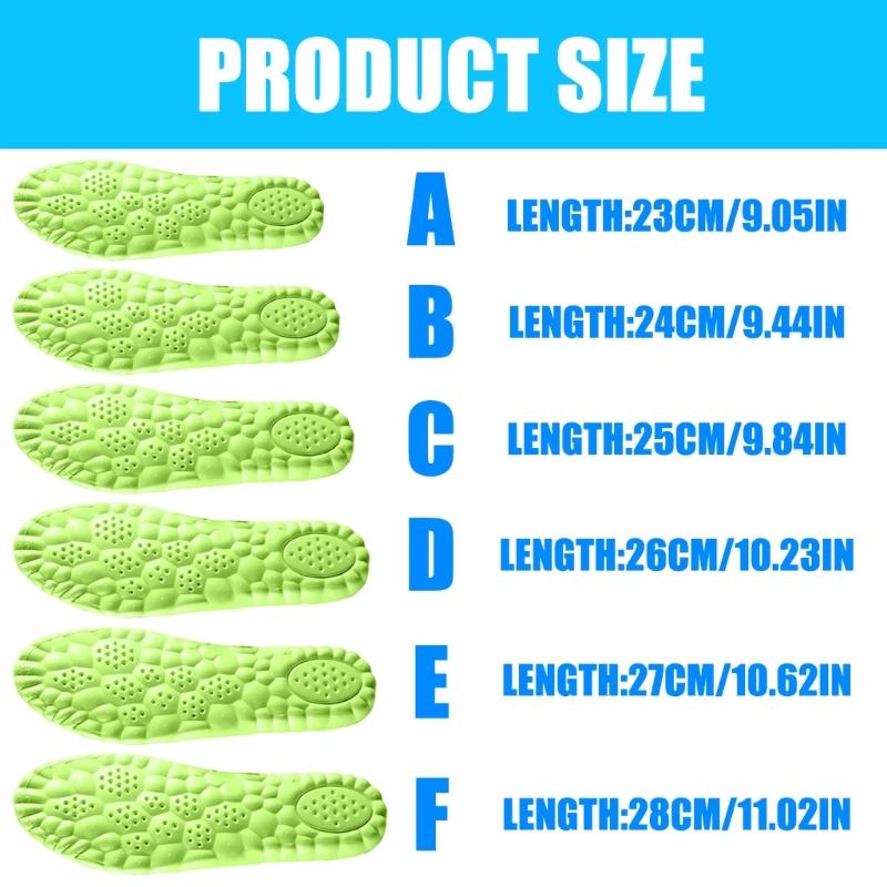 4D Cloud Comfort Insoles With Memory Foam And Arch Support For Whole Day Walking Or Standing Foot Pains Relief Unisex