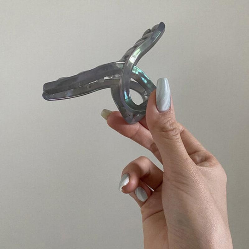 mosxe Metal sprial hair clip (4color)