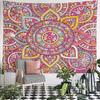 Colorful Mandala Pattern Design Pattern Wall Hanging Tapestry Decorative Tapestry Home Decor for Bedroom and Living Room