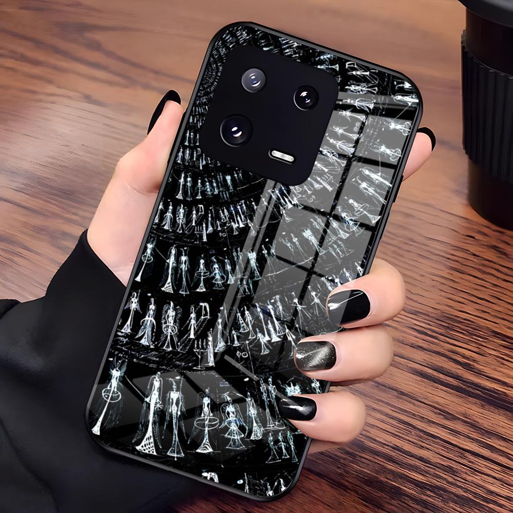 

Unknown Art Phone Case For Xiaomi 14 13 12 11T Lite Ultra Redmi Note13 12 Pro 5g Poco F4 F5 X5 Pro 5g Glass Cover xiaomi 12spro