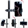 Mobile Cell Phone Holder Mount with Tripod Adapter Smartphone Clip Cellphone Support Telephone Bracket Compatible Iphone Samsung