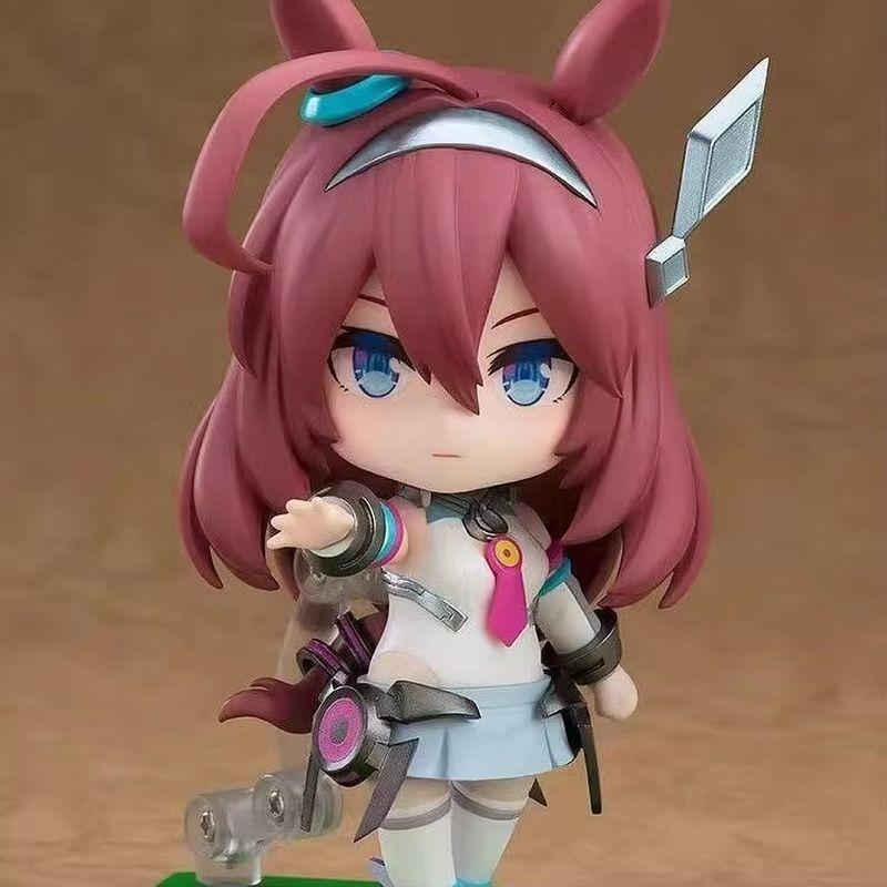2665 Nendoroid Mihono Bourbon Uma Musume Pretty Derby Q Version Posable Jointed Anime Action Figure Collectible Model Toys Gifts