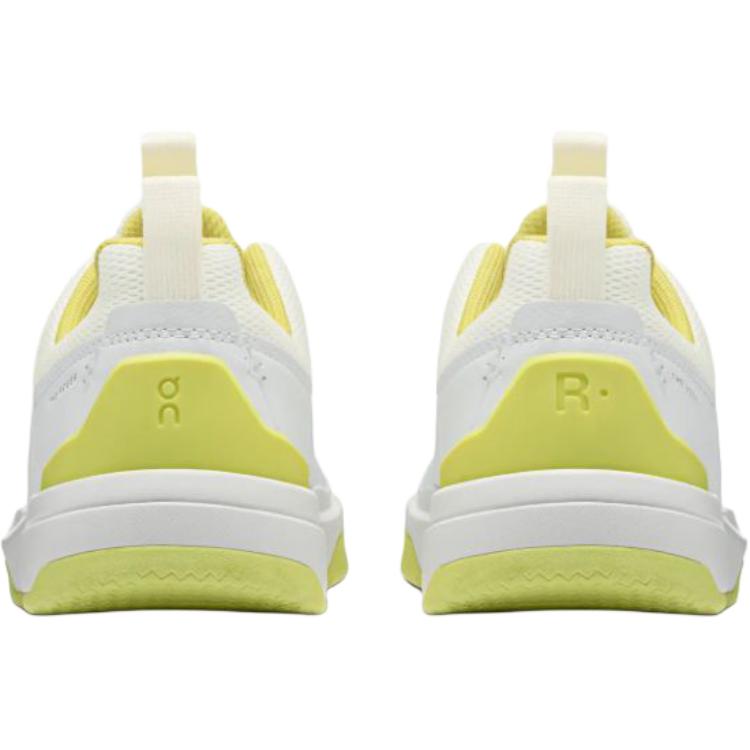 On Roger Comfortable N-Slip Wear-Resistant Low-Top Kids Skate Shoes Kids skate shoes White Yellow 3KE10010124