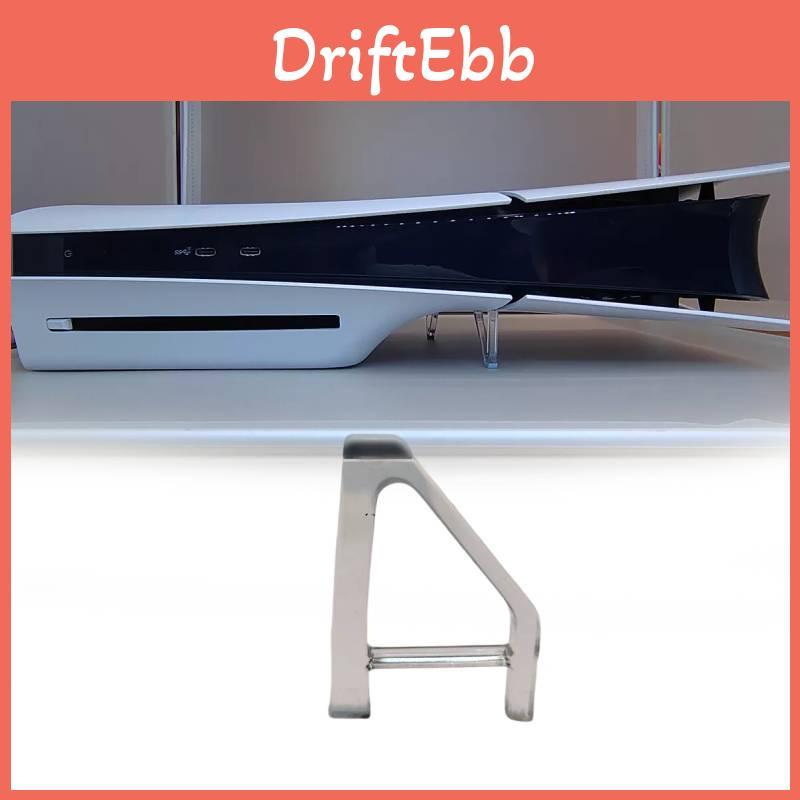 Supporto Triangolare Premium per PS5, Supporto Orizzontale Sottile Realizzato in Plastica Trasparente per le Esigenze di Raffreddamento della Console