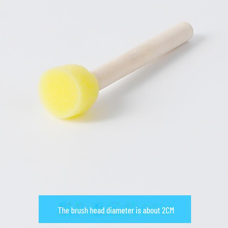 "Kids' Art Sponge Set: EVA Stamps, DIY Early Education, Graffiti Rollers & Painting Brushes"