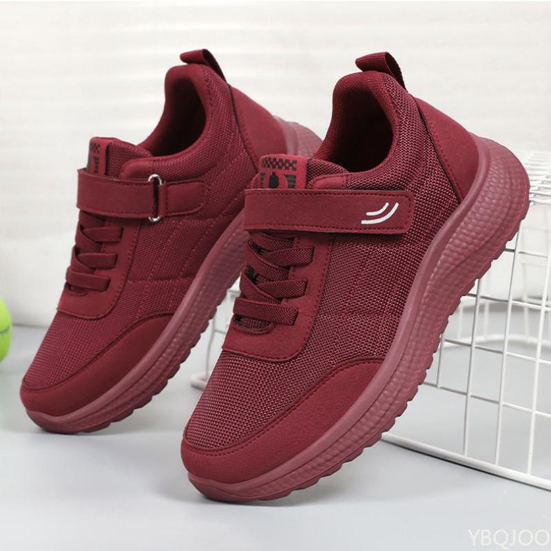 Women's Spring New Soft Soled Single Shoes Casual Simple Comfortable Versatile Wear Resistant Breathable Running Shoes