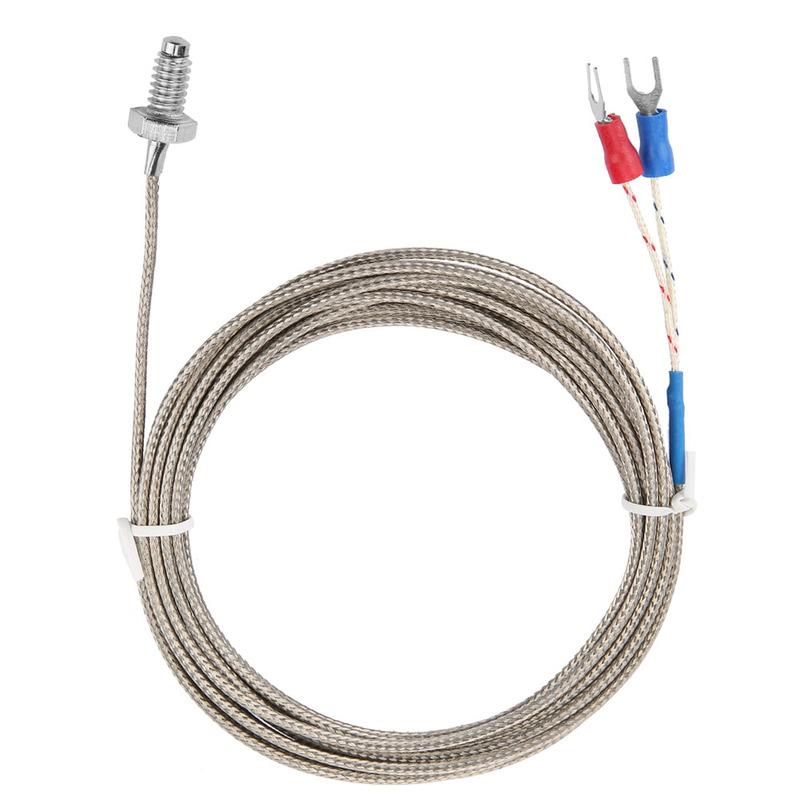 Thermocouple K Type Cable M6 Screw Probe Temperature Sensor High Measurement Accuracy Easy To Use Cooperative Use for Industry