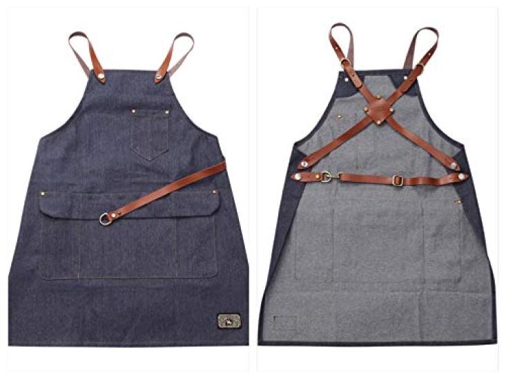 

Джинсовый фартук для парикмахеров и парикмахеров BARBER [GRIMSTEADS] Парикмахеры, Магазин, Салон, (Размер L)