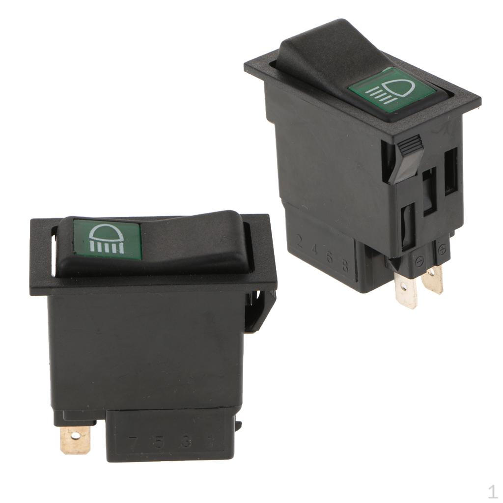 

2Pin+3Pin Car Truck Engineering Train Headlight Toggle Switch Button