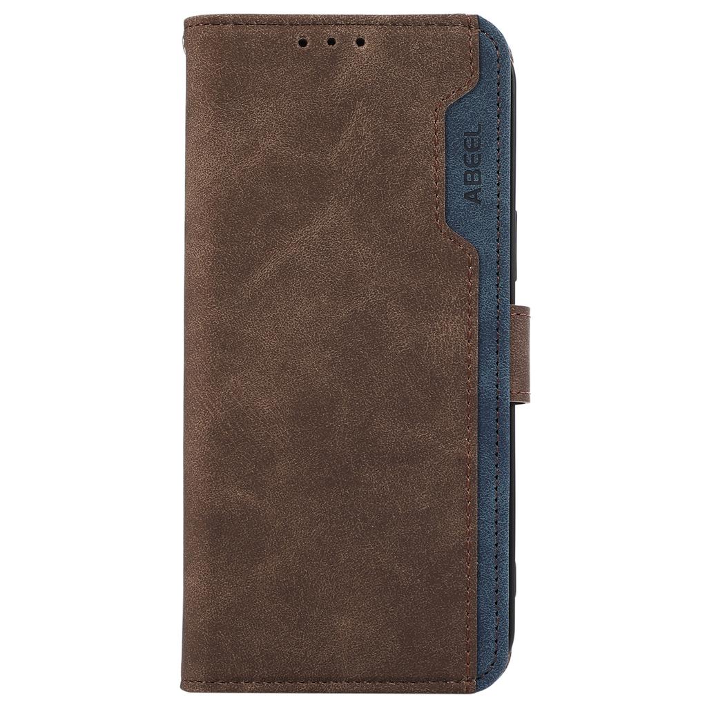 ABEEL For Xiaomi Poco C75 4G/Redmi 14R 5G/14C 4G Case Color Splicing Leather Flip Phone Cover RFID Blocking