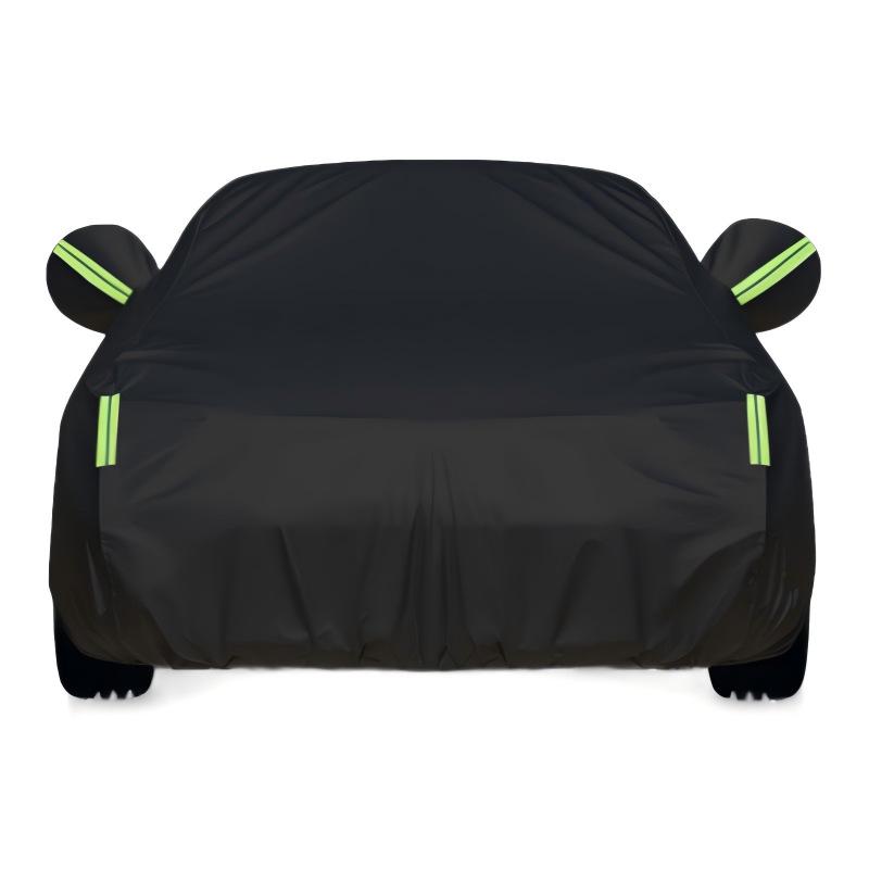 

190T Car Cover: Sun & Rain Protection Single Layer Sunshade M (Sedan 4.3-4.5m)