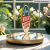 2D Flat, 1pc 7.87in Suitable for Decorating German-Themed Vintage Aluminum Sign "All Things Will Eventually Be Finished" (Papar's Werkstatt) - Dad's