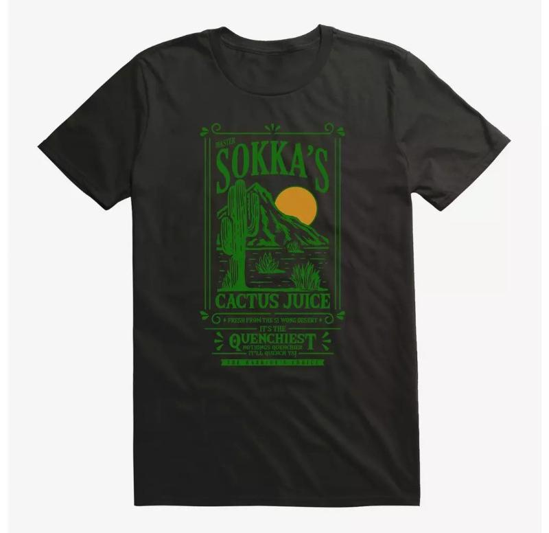 

Vintage Avatar: The Last Airbender Cactus Juice T-Shirt New Spring/Summer Arrivals Regular Fit Casual 5XL різнокольоровий