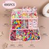 Elastic Hair Clips Set Lightweight Bow Barrettes New Girls Hair Accessories Set  Kids Hair Styling