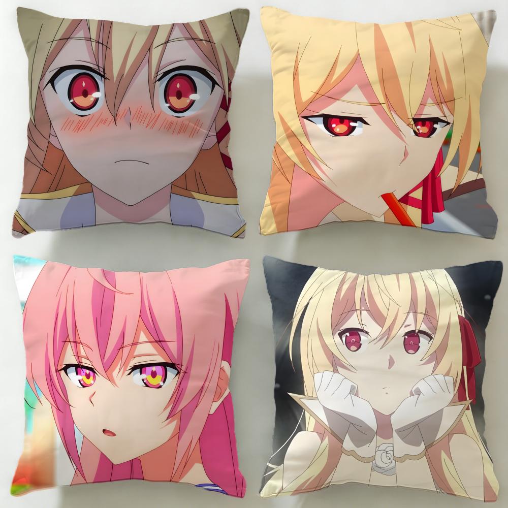 anime Our Last Crusade Cushion Cover Soft EasyWash Pillow Case Versatile for Couch Bed Travel and Office