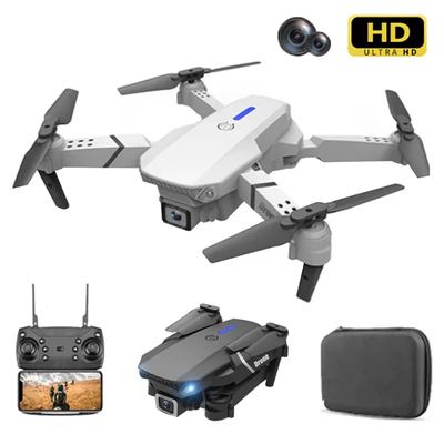 Profesionálny dron E88 4k širokouhlá HD kamera WiFi Fpv Výška Hold Skladací RC Quadrotor Helikoptéra Detské hračky bez kamery