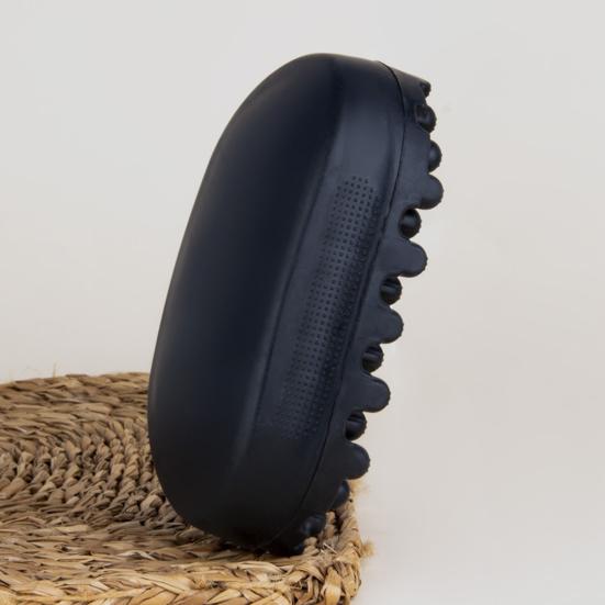 Afro Curl Hair Brush Portable Washable Dreadlock Twist Styler Black Men Curly Hair Brush Professional Home Salon Barber Hair Styling Brush