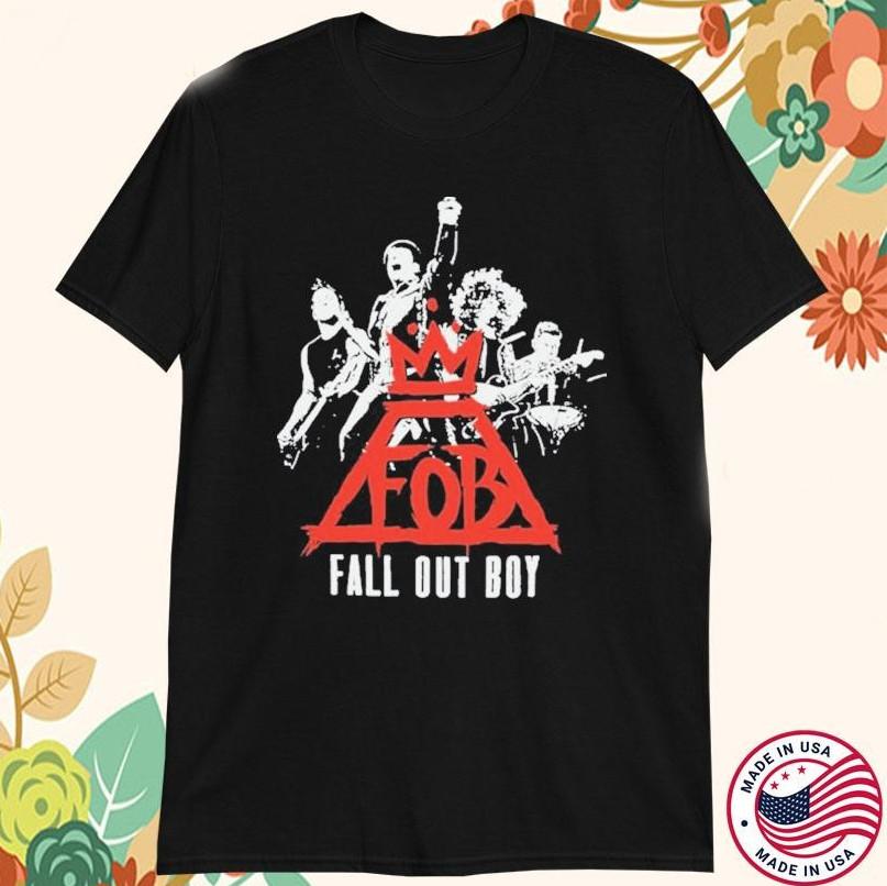 Fall Out Boy Live  Logo Event Tour T-shirt size S-5XL XXXL