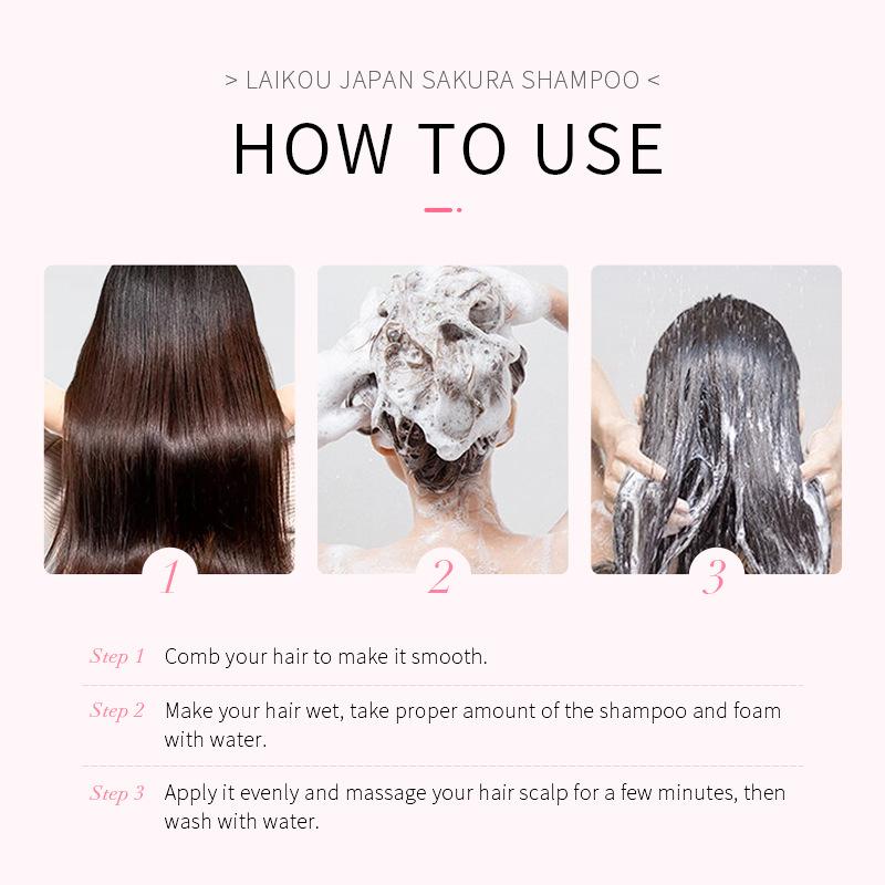 LAIKOU Sakura Split Hair Smooth Feuchtigkeits- und Nährstoff-Haarspülung 100ML