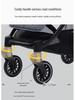 He Bao Baby Stroller: Reinforced Two-Way, One-Key Folding, High-Landscape Pram
