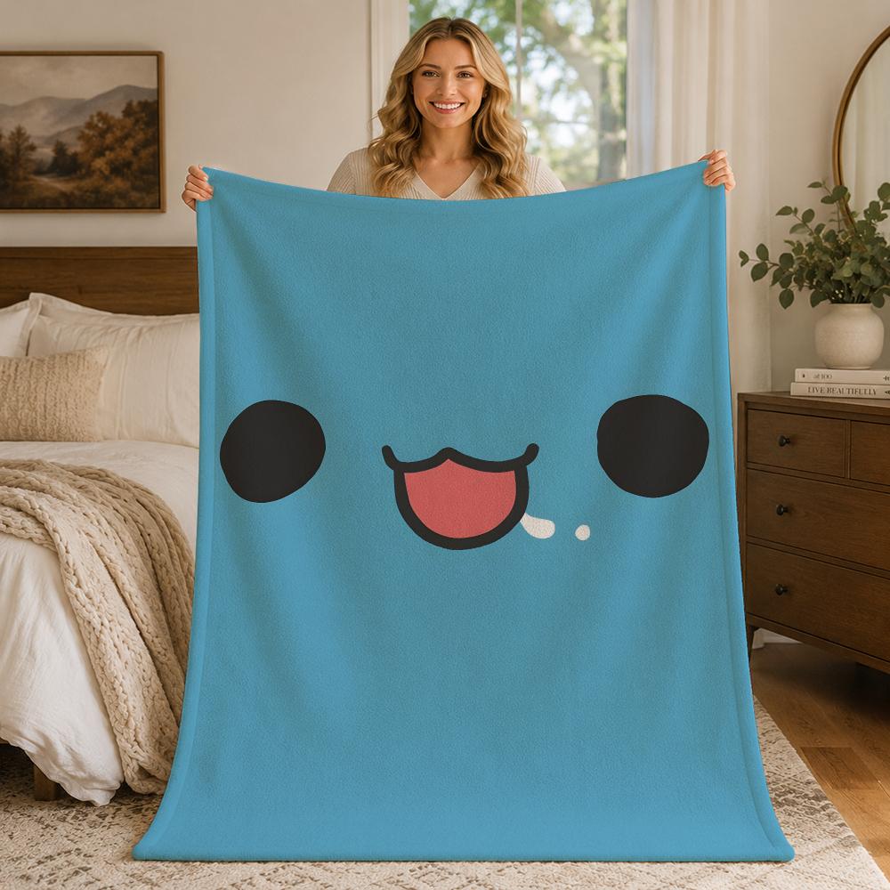 Character Comic Bugcat Capoo Throw Blankets Soft Warm Flannel Blanket Bedding for Bed Living room Home Sofa