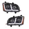 Compatible with J6P500 LED Headlight Assembly, Dual-Lens Enhanced Super Bright Laser