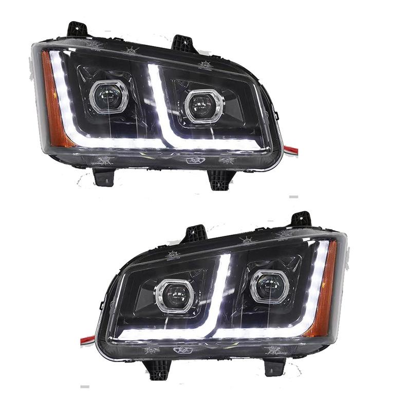 Compatible with J6P500 LED Headlight Assembly, Dual-Lens Enhanced Super Bright Laser