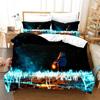 3D Design Cartoons Undertale Sans Bed Linen Kit Bedspread Cover Sets Comforter Bed Linen Single Size Queen Dimension King Dimension Single Size Size