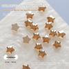 50 Pcs Nail Art Rhinestones: Irregular Shapes, Small Size, Starfish & Pentagram Mix