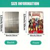2D Flat, 1pc Marvel Uncanny Avengers Metal Wall Art - Join the Revolution, Retro Iron Sign with Iconic Superheroes, Perfect for