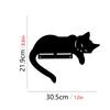 Metall Garten Dekorationen Metall Hof Tiere Gartenstecker Katze Hof Dekorationen Outdoor Gartenstecker für Blumenbeete Rasen
