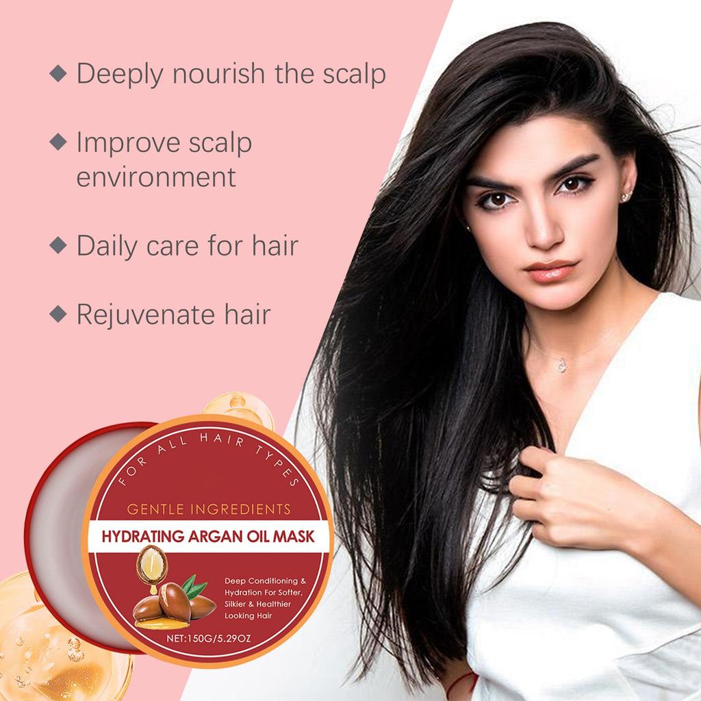 Hair Mask, Batana Hair Oil, Promotes Hair Growth, Deep Conditioning, Hair Mask Repairs Dry, Damaged And Frizzy Hair For All Hair Types