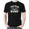 Witty Fashions The Man Behind The Bump Funny Proud New Dad Father Gift Men's T-Shirt