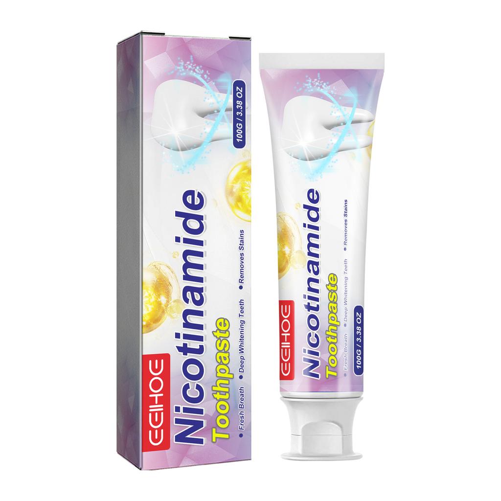 EELHOE Teeth Cleansing Whitening Mousse Deep Cleaning Toothpaste Foam Toothpaste Removes Stains Fresh Breath Dental Care Tools 100g