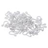 10/60 Sets DIY Craft Black and White Hook and Eye Covered 3 Size Button Hook Hook Hook Closure Sewing Clothing