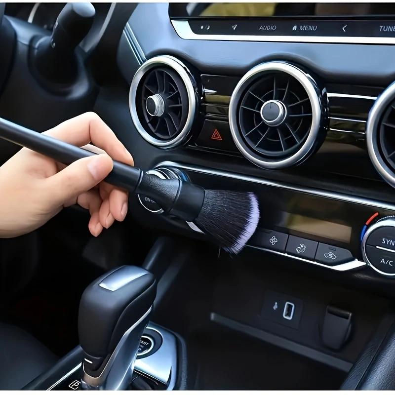 Car Interior Detail Brush, Soft Bristle Cleaning Brush, Dust Removal Brush, Car Interior Cleaning Tool
