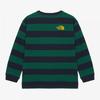 The North Face Kids Nt7tr55t Kids Elowen Long Sleeve Tee Jungle Green