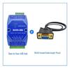 RS485 Industrial Grade 4-Port Hub Repeater with Lightning Protection, Isolated 1-in 4-out Configuration