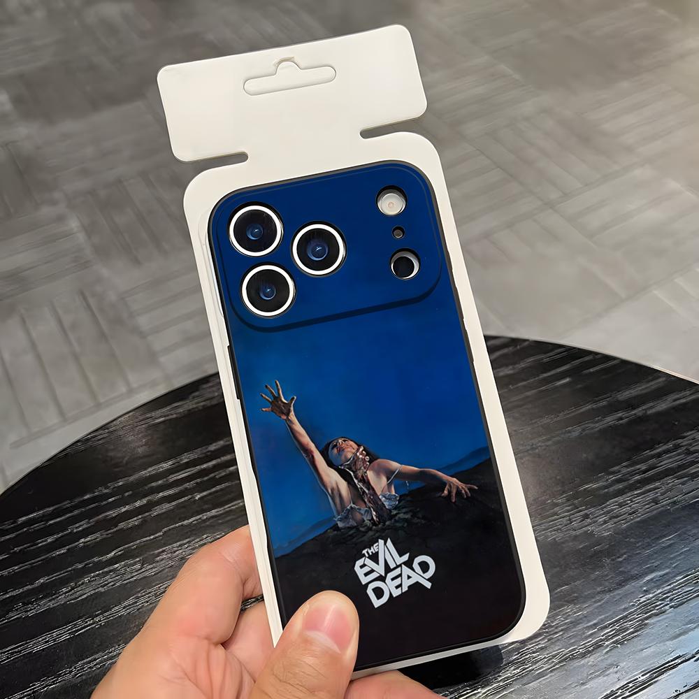 Horror Movie Evil Dead Phone Case For IPhone 17 Air 16 E Pro Max 15 14 13 Mini 12 Pro 11 Max Plus Black Soft Shell